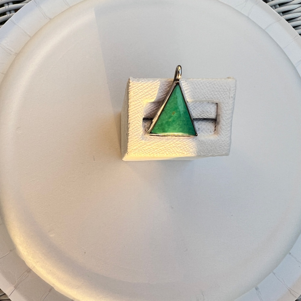 Turquoise and Silver Pendant